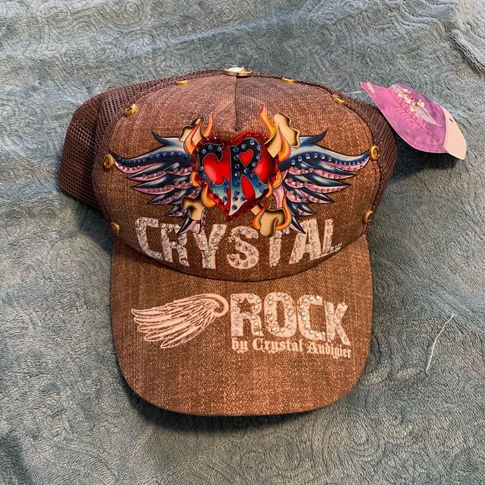 Crystal Rock trucker hat NEW